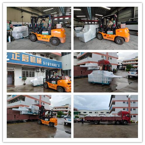 2021年7月19日發(fā)往云南紅河州--ZQ300型原木多片鋸、ZQ150型圓木多片鋸、ZQ60小型多片鋸、原木自動出料架