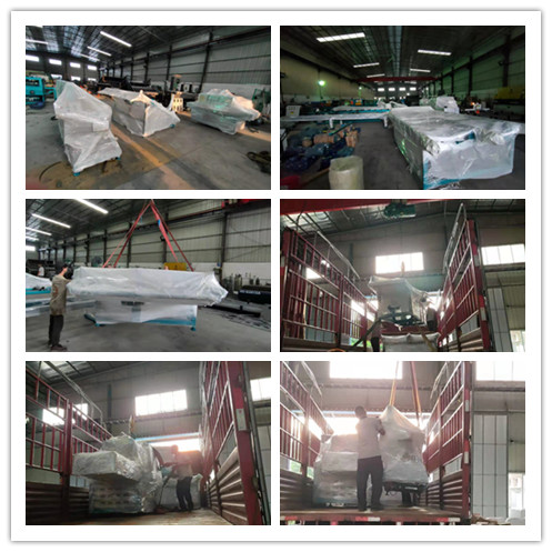 2021年7月31日發(fā)往貴州黔東南-原木堆料上料、斜坡下料上料輸送架；原木自動(dòng)出料架、板材自動(dòng)輸送架、ZQ300原木多片鋸、ZQ150方木多片鋸、自動(dòng)磨鋸片機(jī)