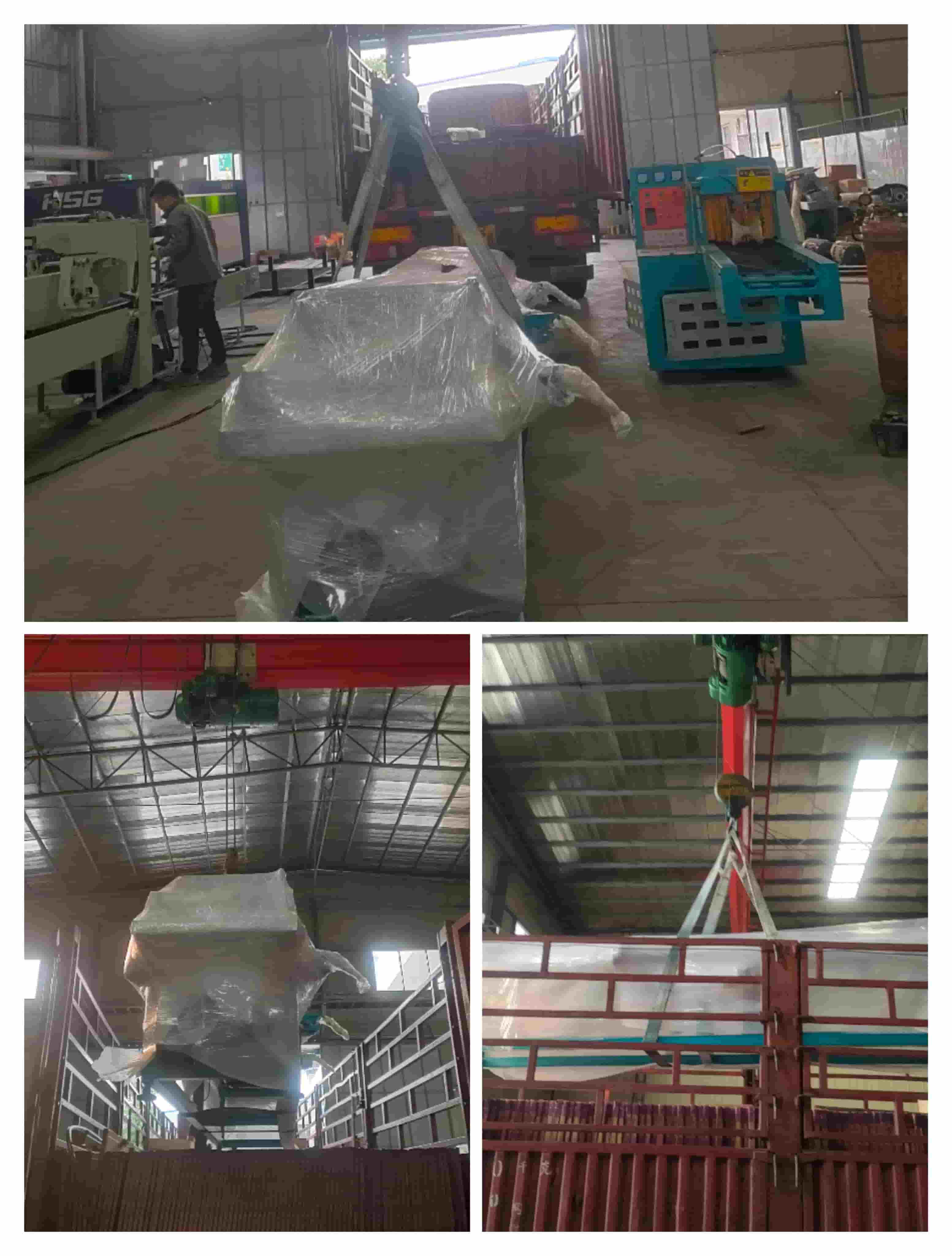 2021年9月26日發(fā)云南曲靖師宗-原木自動出料架